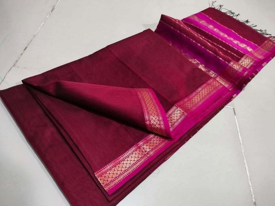 Maheshwari silk saree