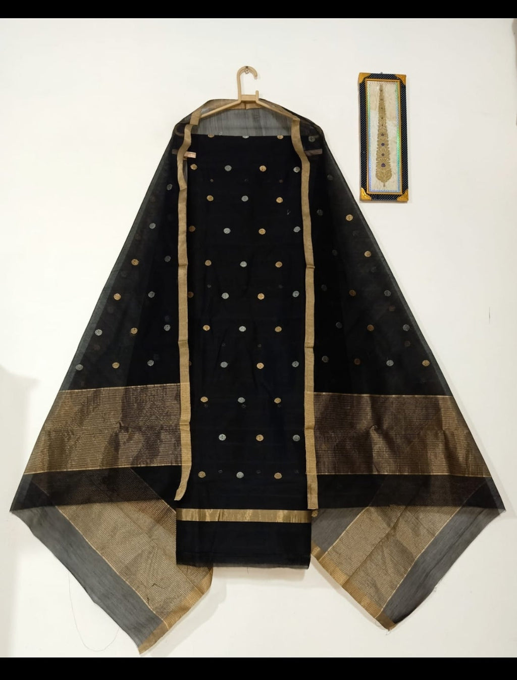 Chanderi silk suit