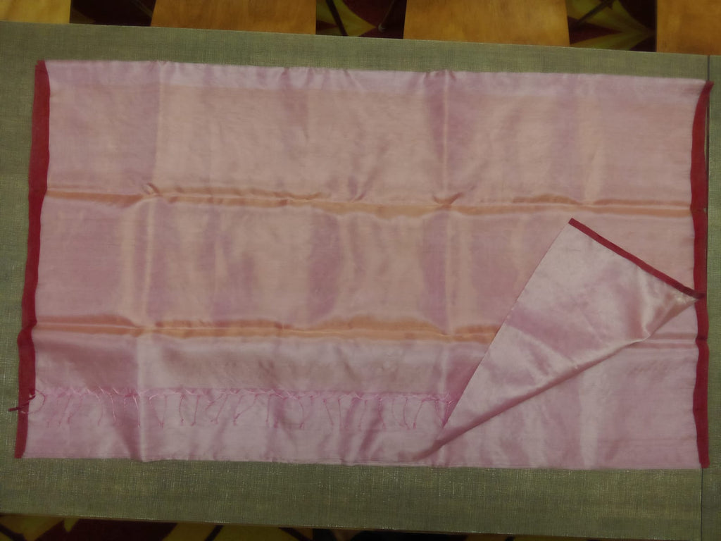 Chanderi tissue silk saree