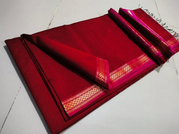 Maheshwari silk saree