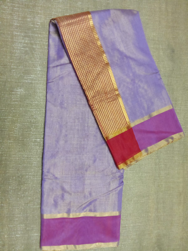 Chanderi cotton silk saree