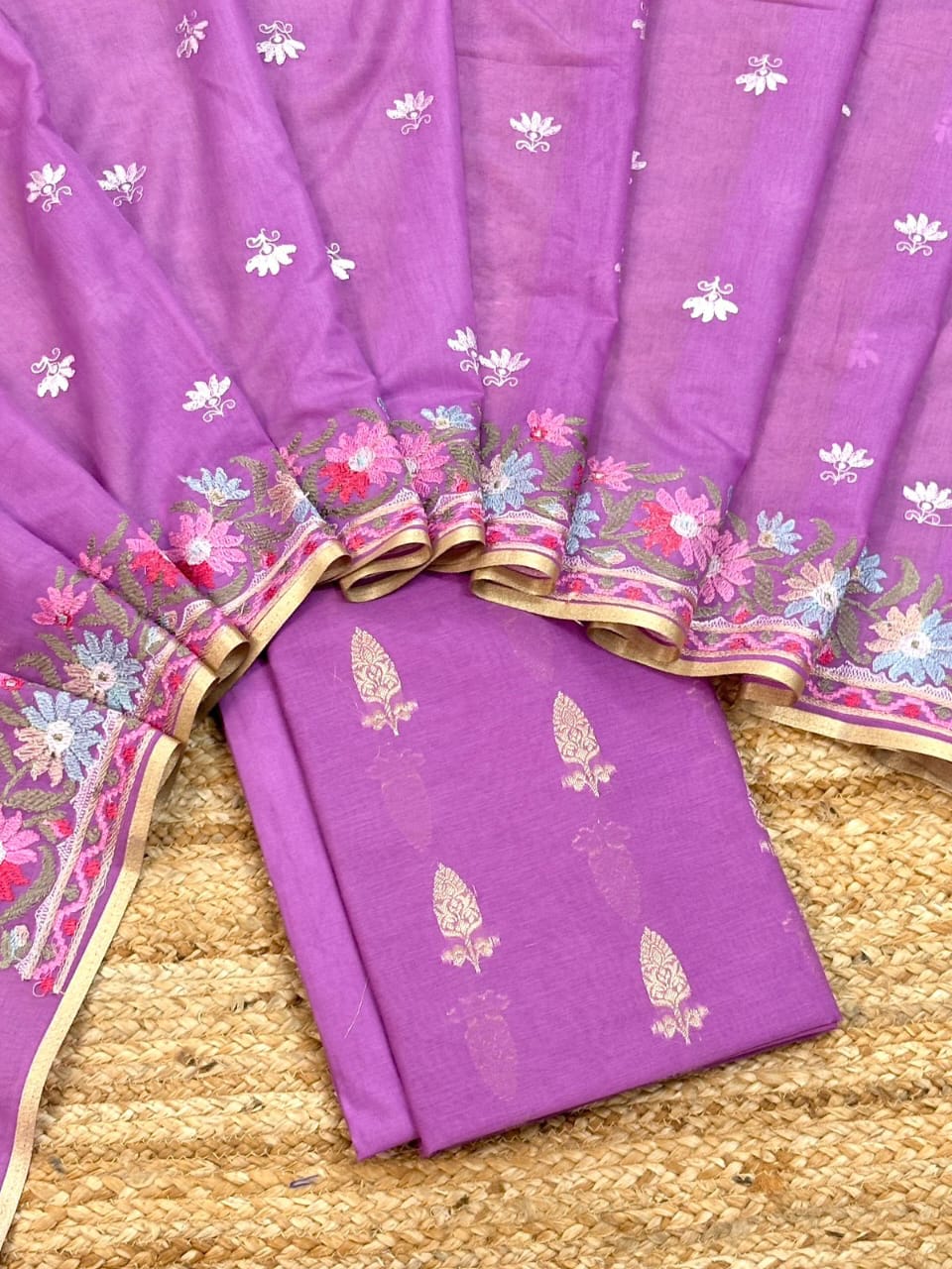 Banarsi Unstitched suit piece