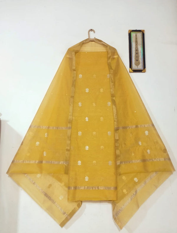 Chanderi silk suit
