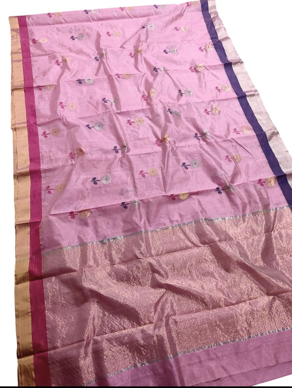 Chanderi silk saree