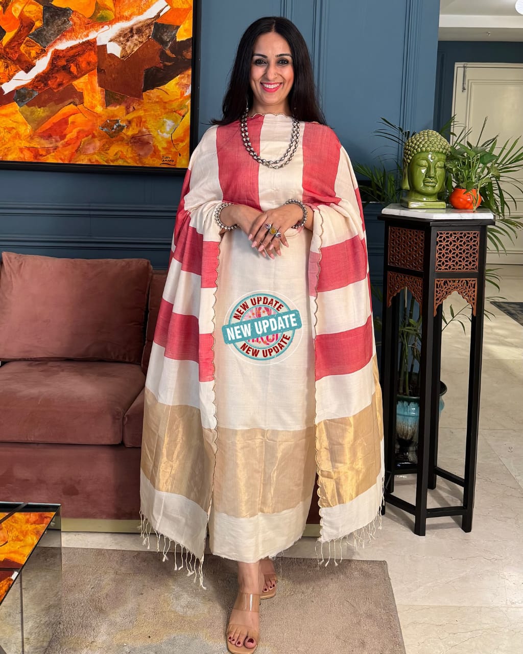 Banarsi Unstitched suit