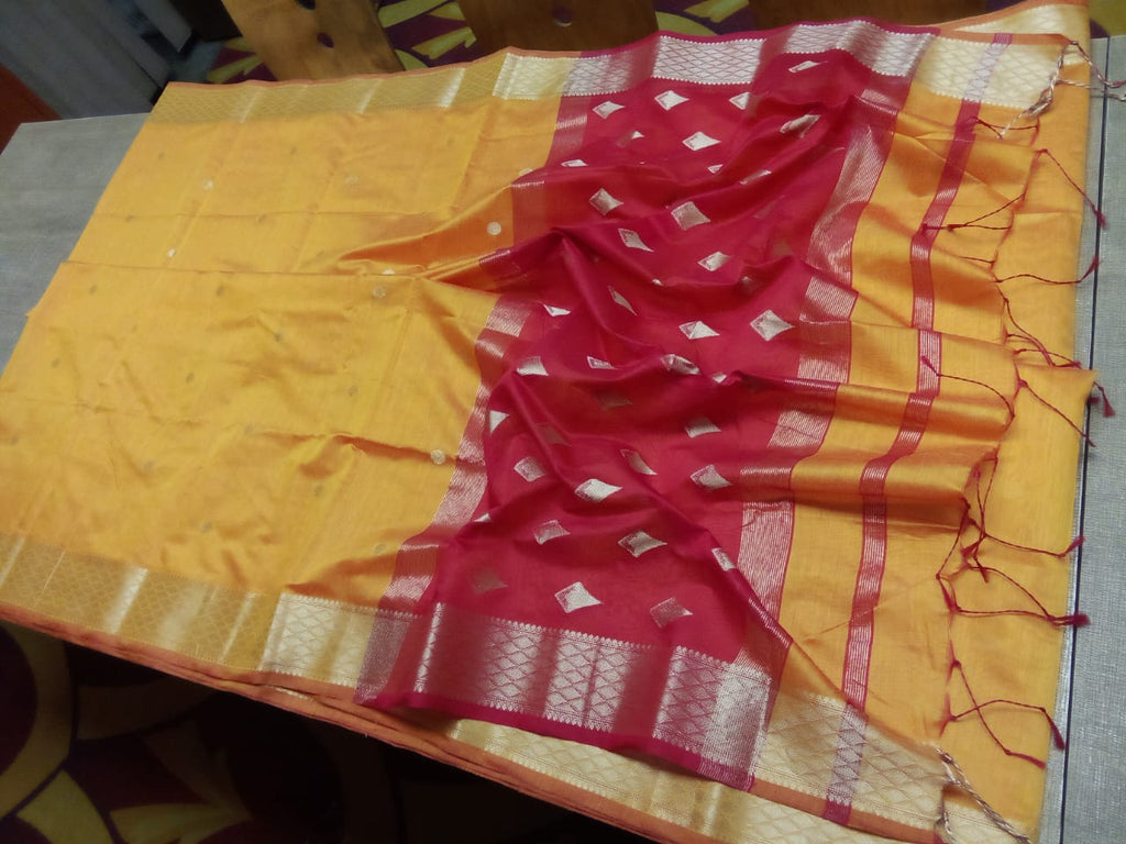 Chanderi Silk saree