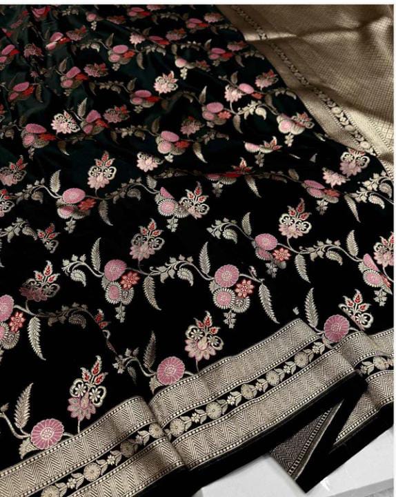 Banarsi mashru silk saree