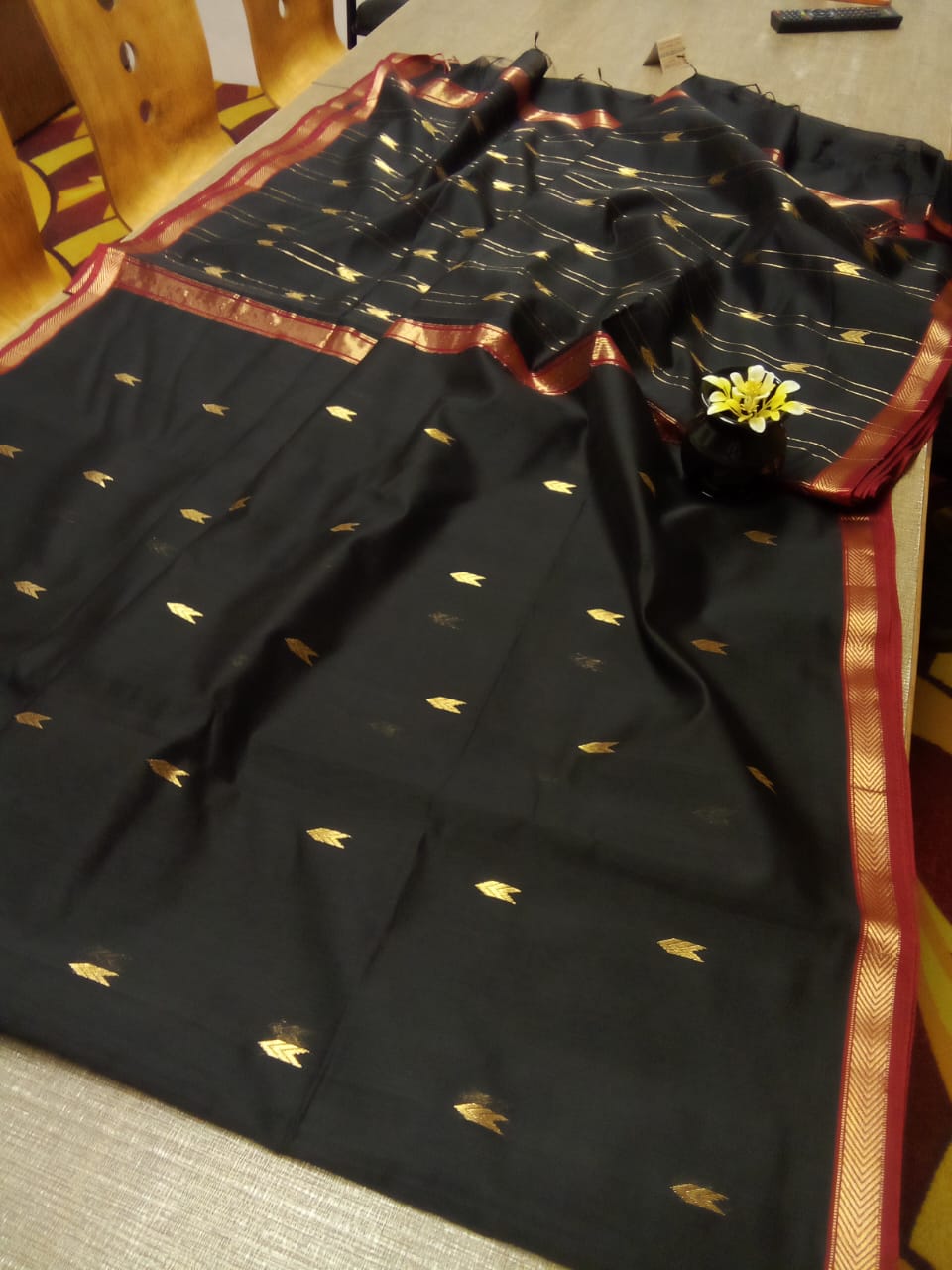 CHANDERI cotton saree