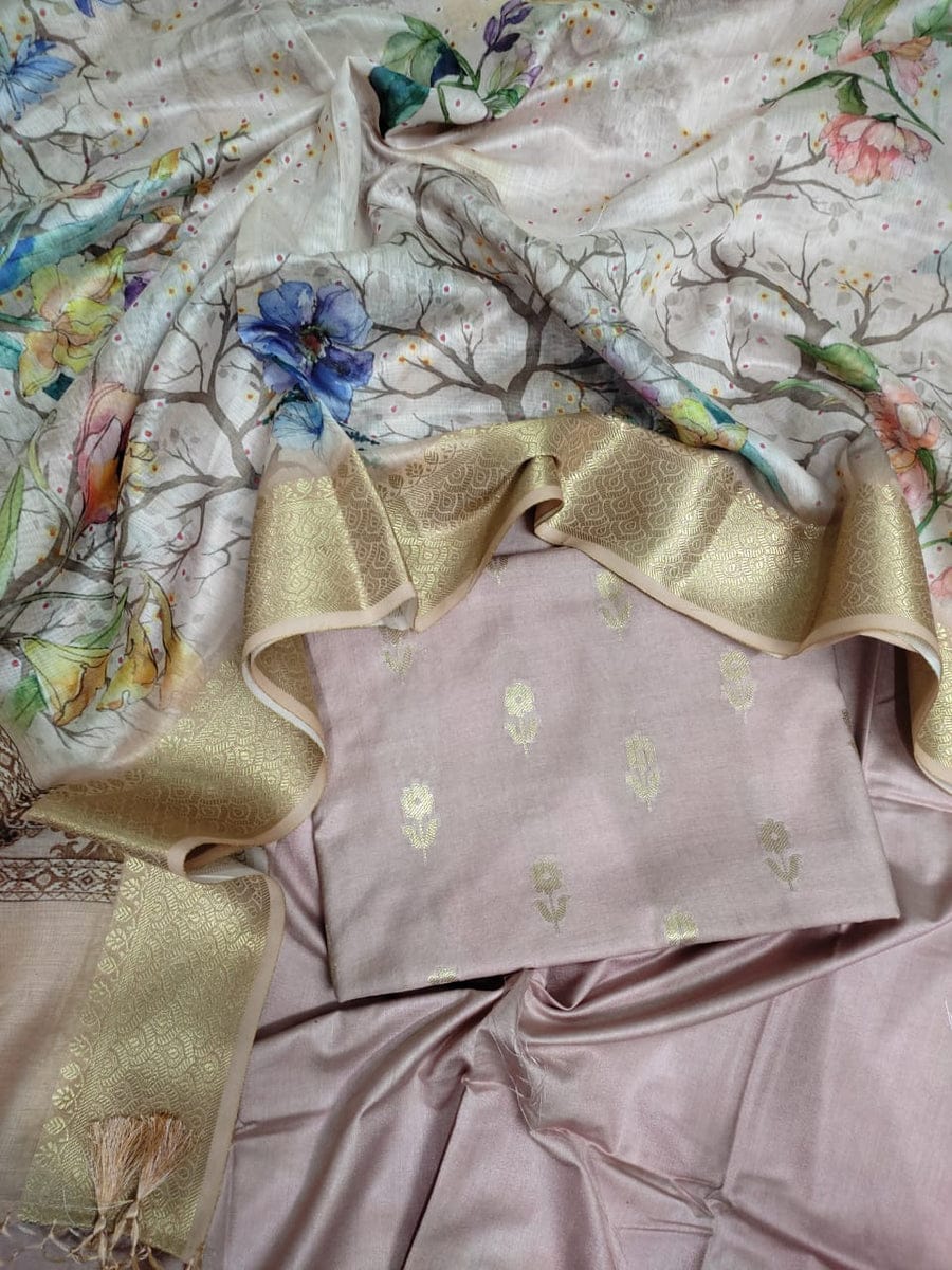 Banarsi Unstitched suit piece