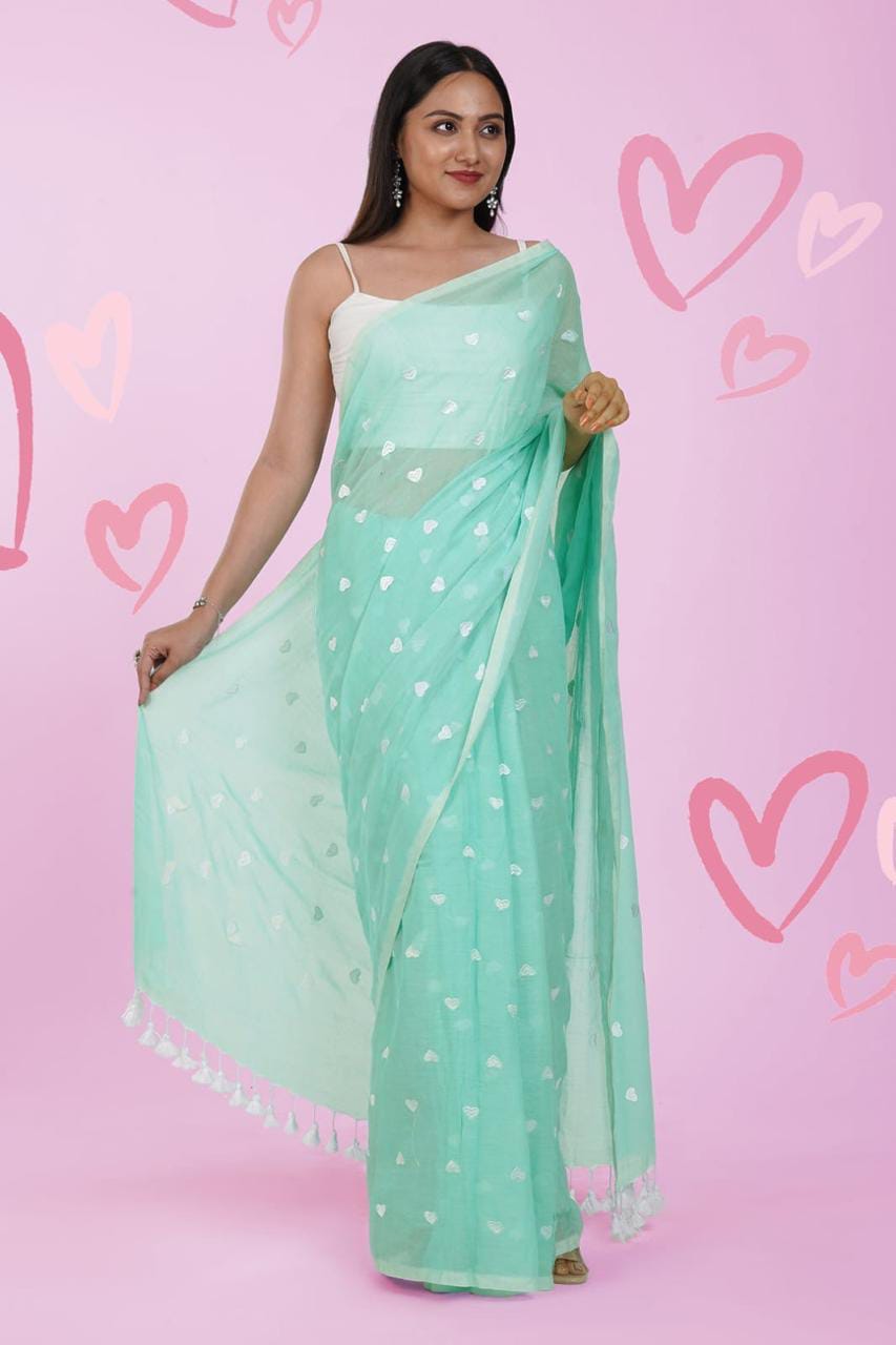 Pure cotton sarees,