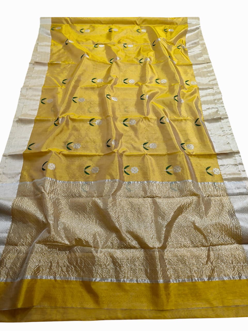 Chanderi silk saree